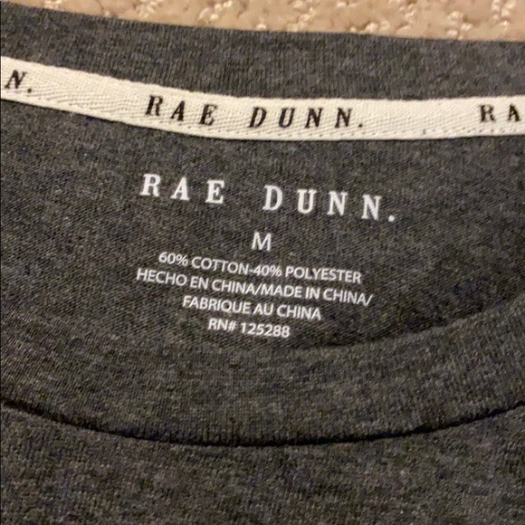 NWT Rae Dunn Tee “On the bright side.” M - Picture 3 of 4